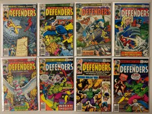 Defenders comic lot:#53-79 NS 17 diff avg 6.0 (1977-80)