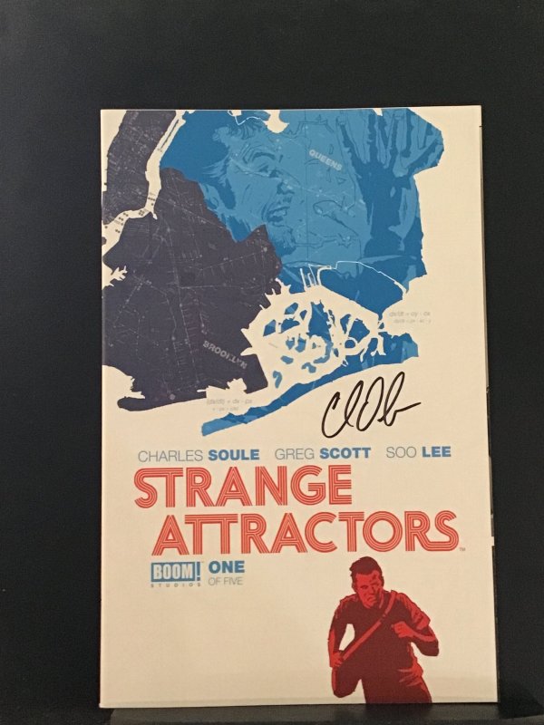 Strange Attractors #1 signed by Charles Soule with COA