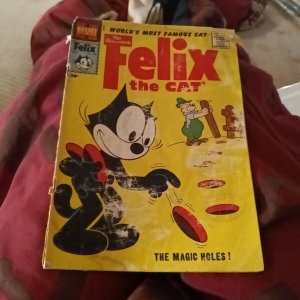 Felix the Cat #99 Harvey Comics The Magic Holes 1958 Silver Age Cartoon Book Cat