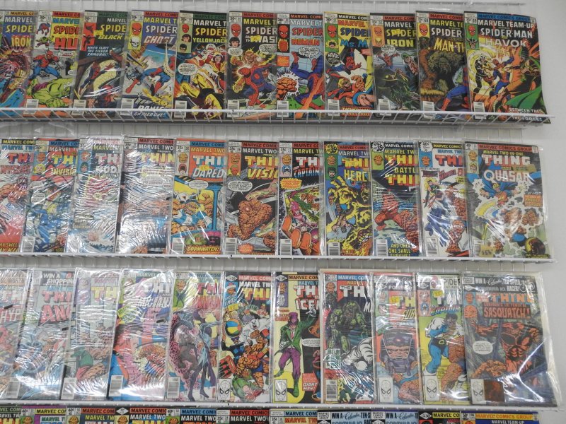 Huge Lot 170+ Comics W/ Marvel Team-Up, Two-in-One, Spider-Man+ Avg Fine+ Cond!