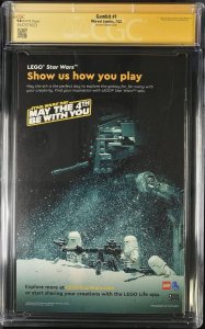 Gambit (2022) # 1 (CGC 9.8 SS) Signed Chris Claremont * Marvel Comics * Census=7