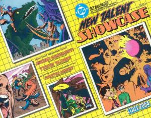 New Talent Showcase #3 VF ; DC | Class Of 2064