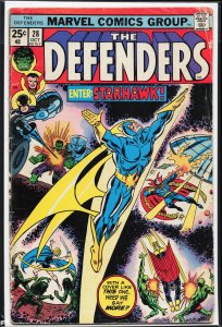 The Defenders #28 (1975) The Defenders [Key Issue]