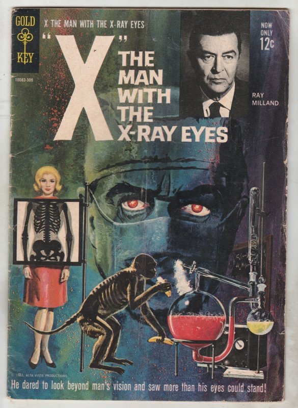 Movie Comics The Man With The X-Ray Eyes 1 (Sep-63) VG/FN Mid-Grade Wow!