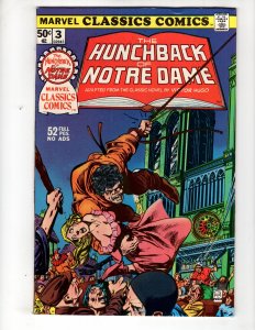 Marvel Classics Comics #3 (1976) THE HUNCHBACK OF NOTRE DAME / ID#406