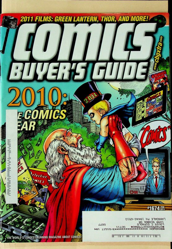 Comic Buyer's Guide #1674 Feb 2011 - Krause Publications 