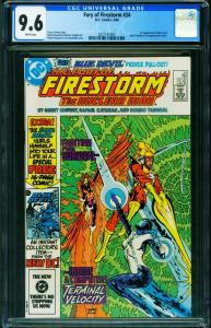 FIRESTORM #24 CGC 9.6 1st Blue Devil DC 2021161003