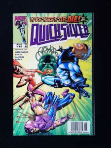 Quicksilver #10  Marvel Comics 1998 Vf+ Newsstand