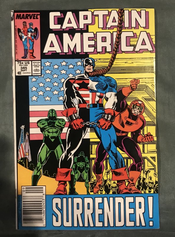 Captain America #345 (1988)