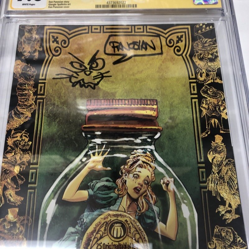Alice Ever After (2022) # 1 (CGC 9.8 SS) Signed & Sketch Dan Ponasion Census = 1