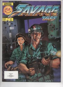 SAVAGE TALES #3,  FN+, magazine, 1985 1986, Marvel, Severin Morrow Ayers