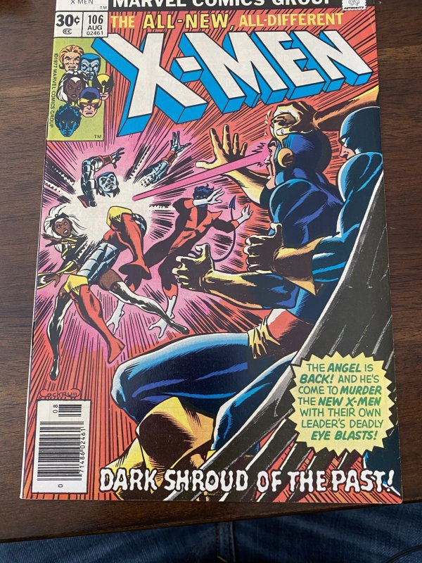 The X-Men #106 (1977) vs Angel/old xmrn