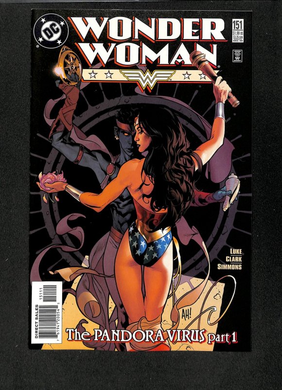 Wonder Woman (1987) #151 Adam Hughes Cover!