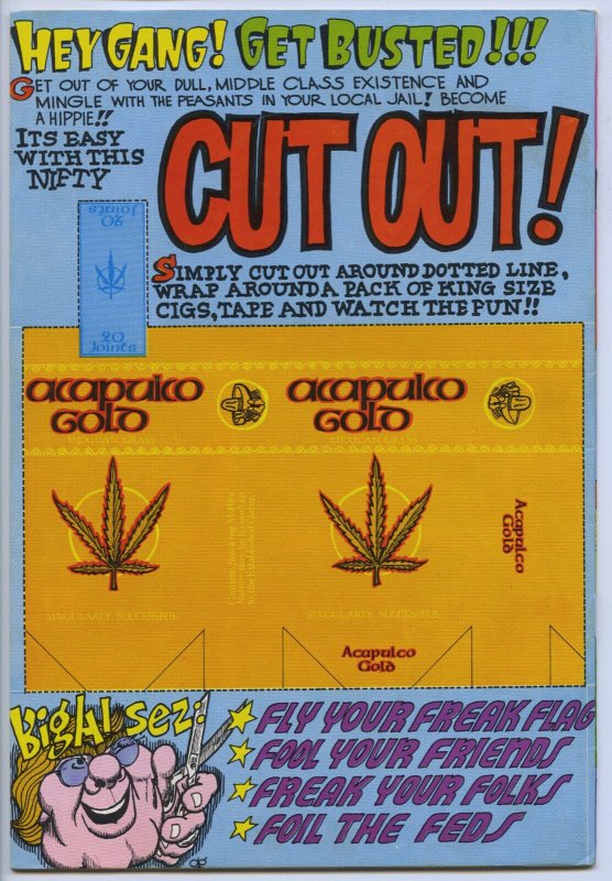 SNARF #1 - 5.5, OW - Comix - 1st print