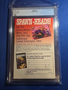 Spawn #8 CGC 9.8 Beautiful Cover (Image Comics) 1993
