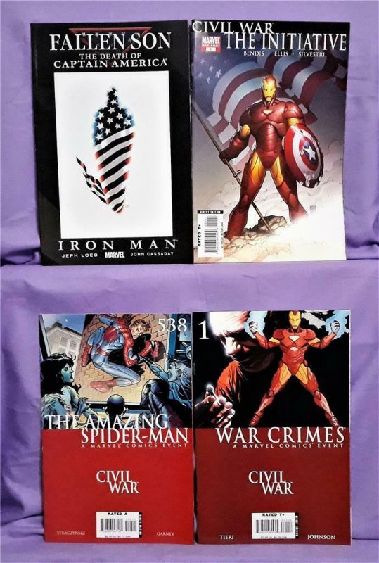 Avengers Marvel CIVIL WAR Tie-In Comics 4-Pack Iron-Man (Marvel, 2007)!