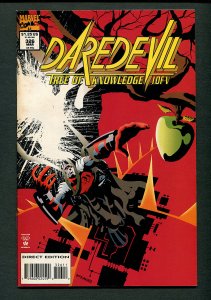 Daredevil #326 ( 8.5 VFN+ ) Elektra, Captain America / March 1994