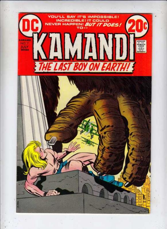 Kamandi the Last Boy on Earth #7 (Jul-73) NM- High-Grade Kamandi