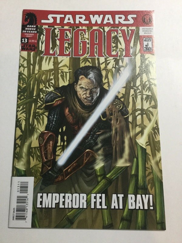 Star Wars Legacy 13 Nm Near Mint Dark Horse Comics