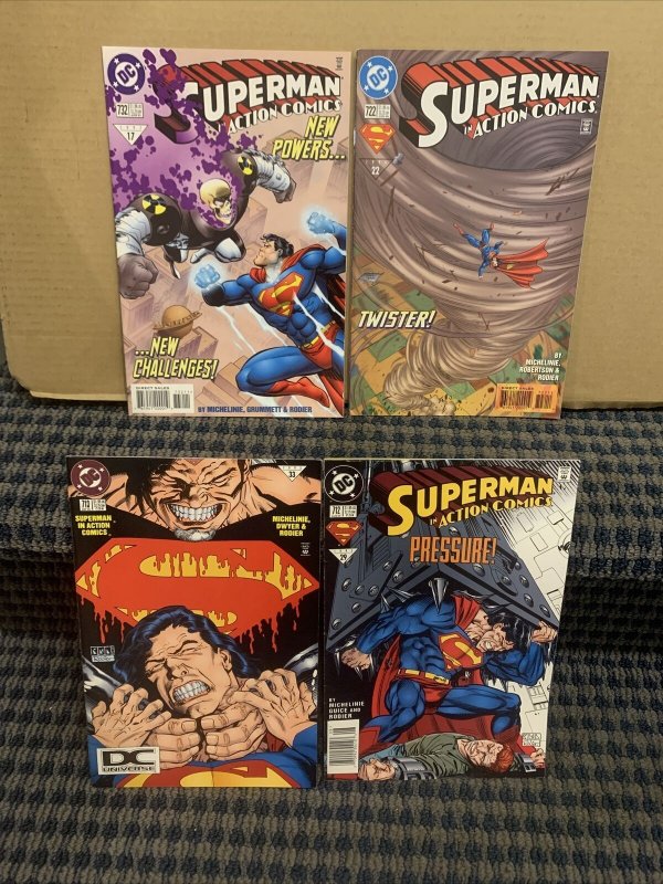 Action Comics “SUPERMAN” (Lot of 37) DC Various Issues *See Photos (C1076)