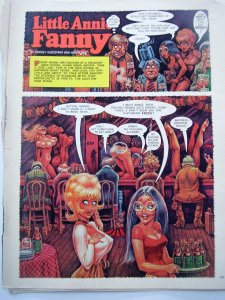 Annie Fanny 7 original playboy comics Set 4