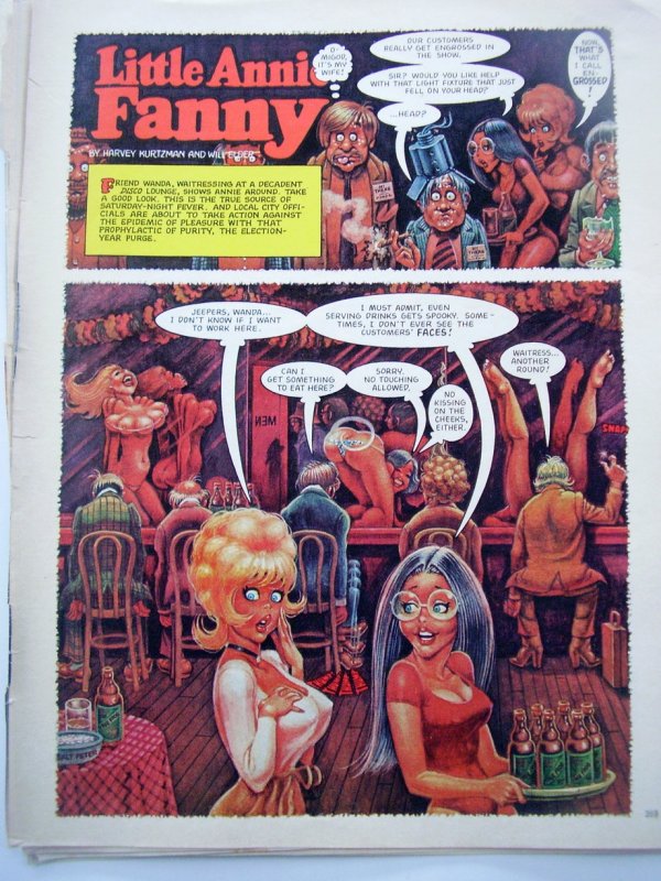 Annie Fanny 7 original playboy comics Set 4