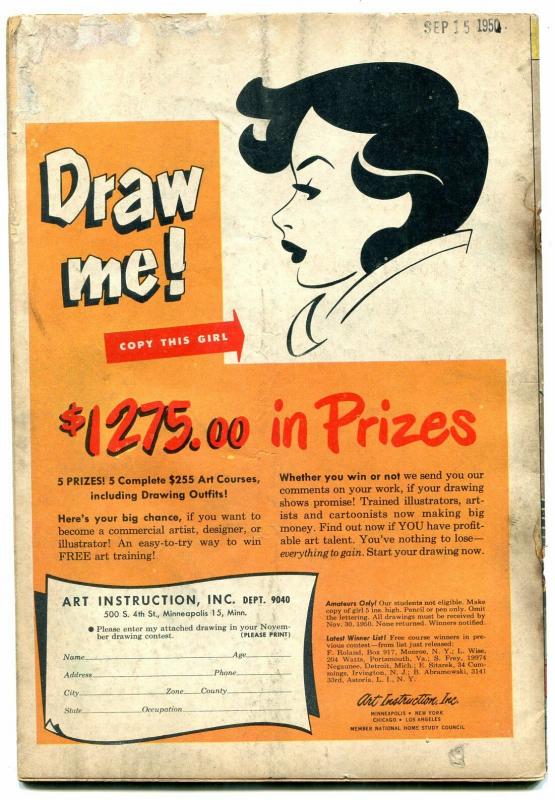 Romantic Adventures #11 1950- Men You Shouldn't Marry- Golden Age G