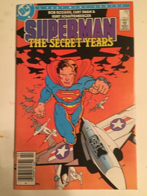  SUPERMAN THE SECRET YEARS  V1 #'s 1 THRU 4  1985  NM