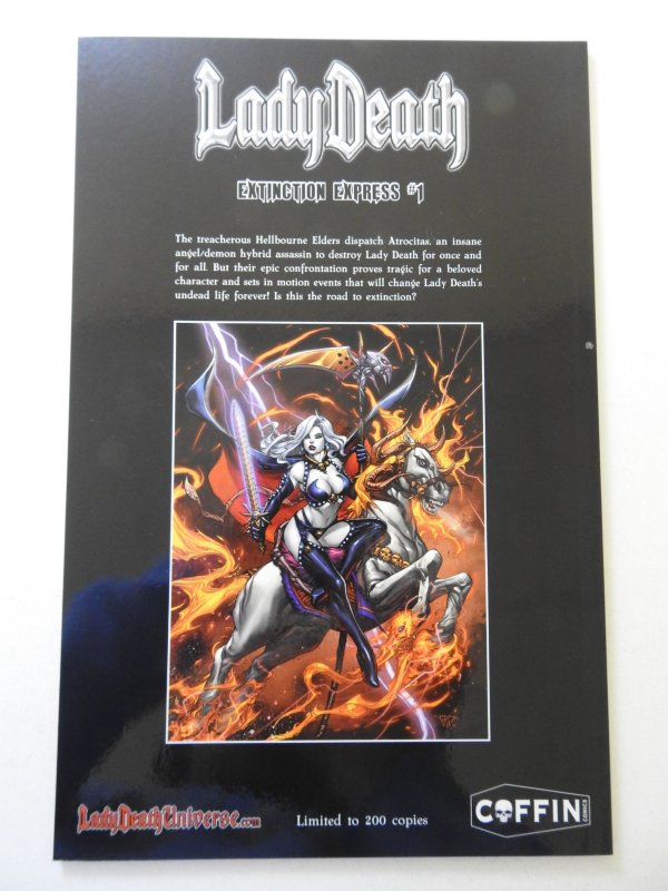 Lady Death:  Extinction Express Naughty Edition NM- Condition!