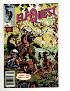 9 Marvel Comics Black Dragon # 1 2 3 4 5 6 + Elfquest 1 Six From Sirius 1 3 UD5