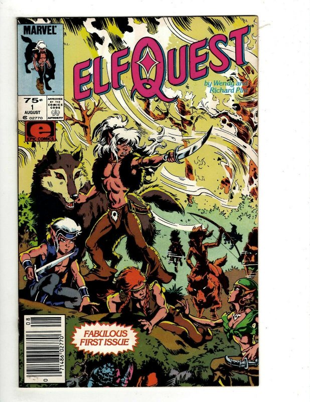 9 Marvel Comics Black Dragon # 1 2 3 4 5 6 + Elfquest 1 Six From Sirius 1 3 UD5