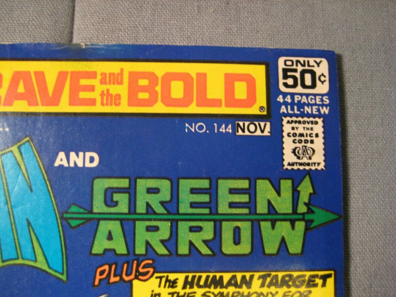 The Brave and the Bold #144 (DC 1978) Batman & Green Arrow 