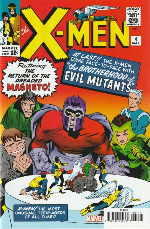 X-MEN FACSIMILE EDITION # 4 (2021)