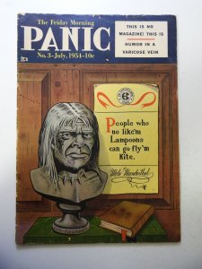 Panic #3 (1954) FR/GD Condition 2 1/2 cumulative spine split