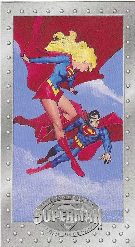 1994 Superman: The Man of Steel Platinum Series #47