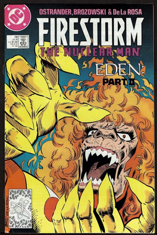 Firestorm Lot of 4 Issues: #s 78,89,90,99 (2nd Series 1982, DC)