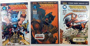 Strikeback! Lot of 3 #1, 2, 3 (1994) Malibu Comics 1st Print Comic Books