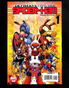 Ultimate Civil War: Spider-Ham #1 (2007)