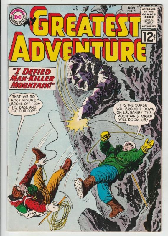 My Greatest Adventure #73 (Nov-62) NM- High-Grade 