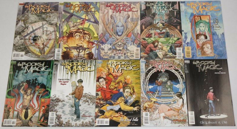 Books of Magic #1-75 VF/NM complete series + (3) annuals + preview - tim hunter