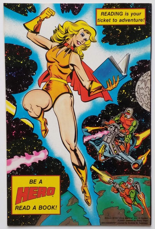 Captain Thunder and Blue Bolt # 4 (1987 Hero Comics)