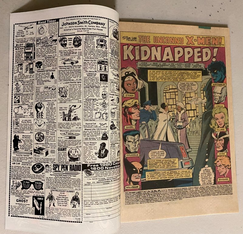 Uncanny X-Men #145 direct 8.0 (1981)