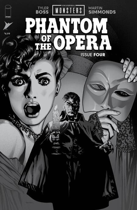(2026) UNIVERSAL MONSTERS PHANTOM OF THE OPERA #4 1:25 Variant Cover 5/27/2026