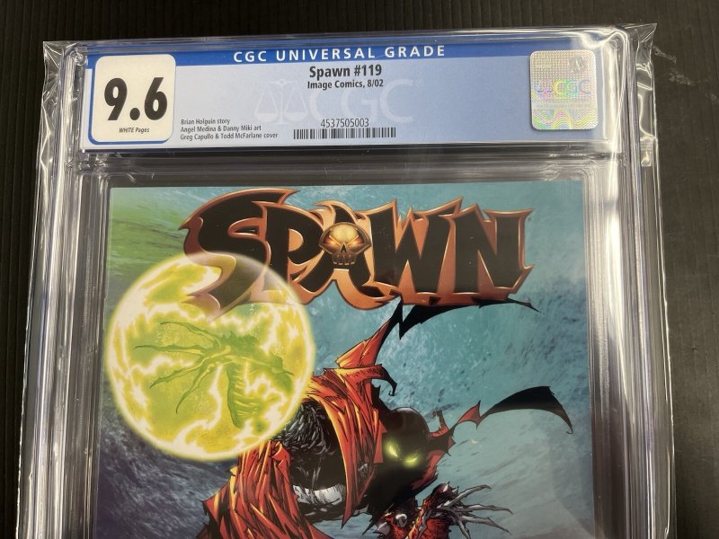 Spawn #119 CGC 9.6 Image 2002 1st Hellspawn Army / Cameo Gunslinger PROSHIPPER