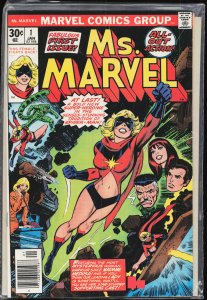 Ms. Marvel #1 (1977) Ms. Marvel [Key Issue]