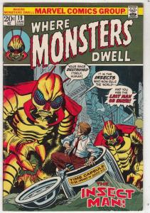 Where Monsters Dwell #19 (Jan-73) FN/VF Mid-High-Grade 