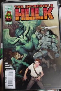 Incredible Hulk # 604 2009  Marvel disney GREG PAK SKAAR jSHE-HULK KEY 1ST HARPY