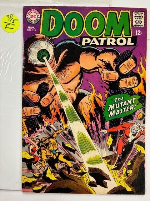 DOOM PATROL 115  (November 1967) Arnold Drake, Bruno Premiani  Fine- DC Comics