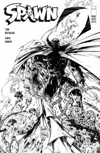 SPAWN #314 Regular & Inked Variant  Cover B & E - NM - Image - Presale 01/27