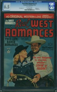 Real West Romances #2 (1949) CGC 6.5 FN+